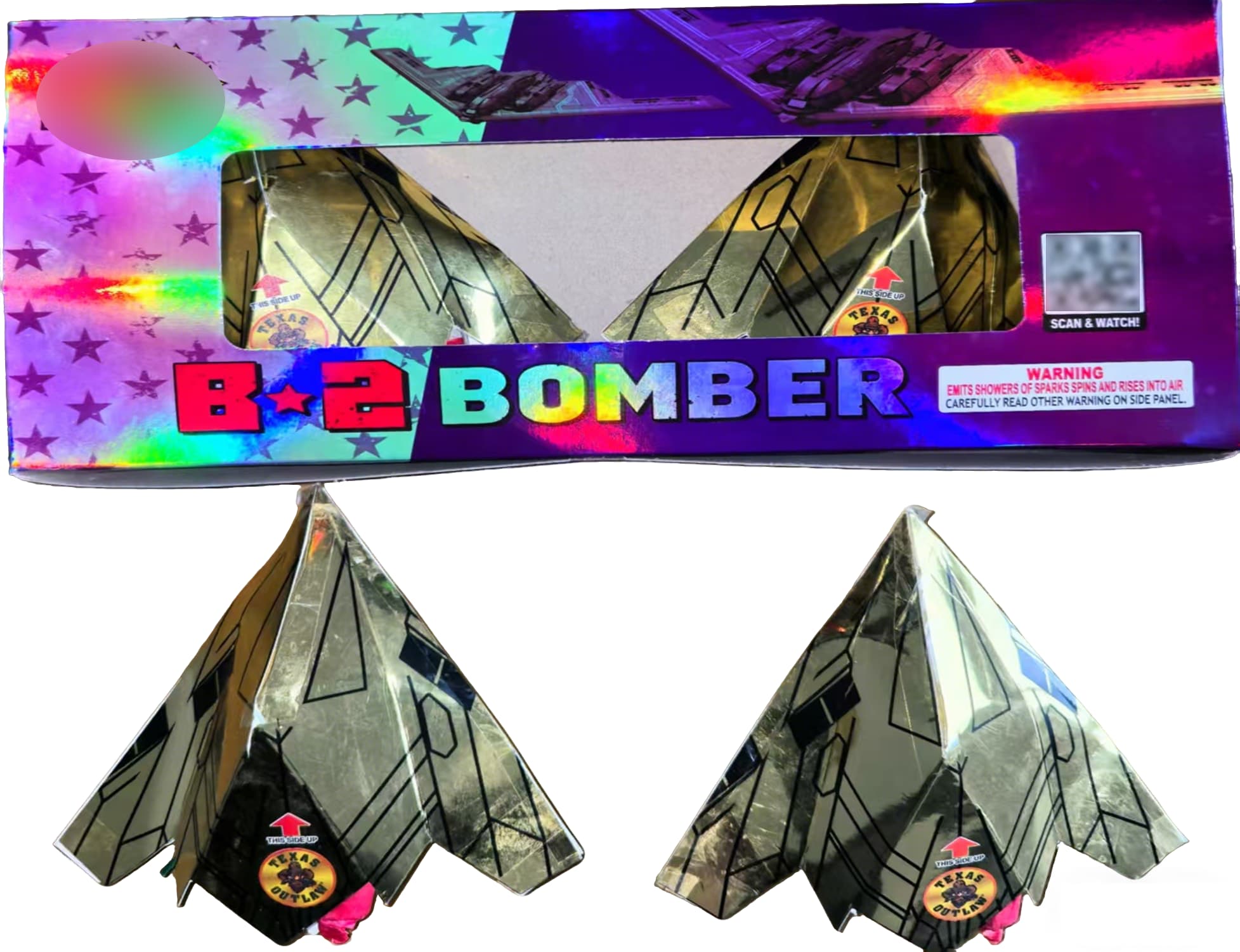 B2 BOMBER TOY FIREWORKS
