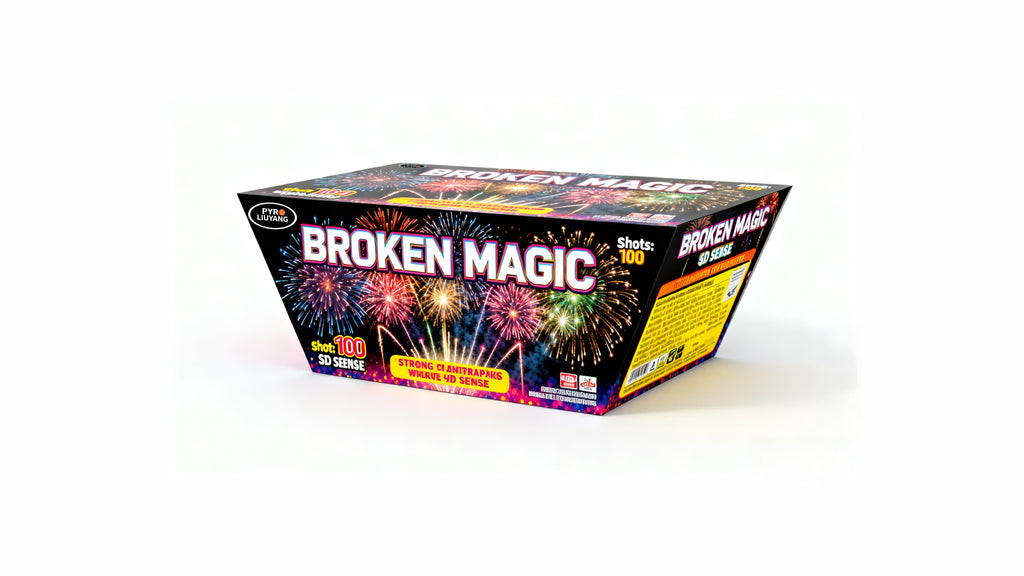 BROKEN MAGIC 100 SHOTS WITH 1.2" TUBE