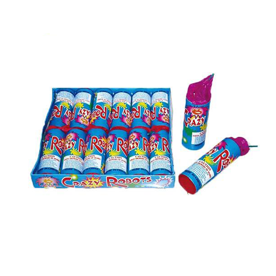 Verrückte Roboter – Feuerwerk