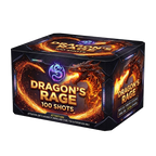 DRAGON'S RAGE 100 SHOTS WITH 1.2" TUBE