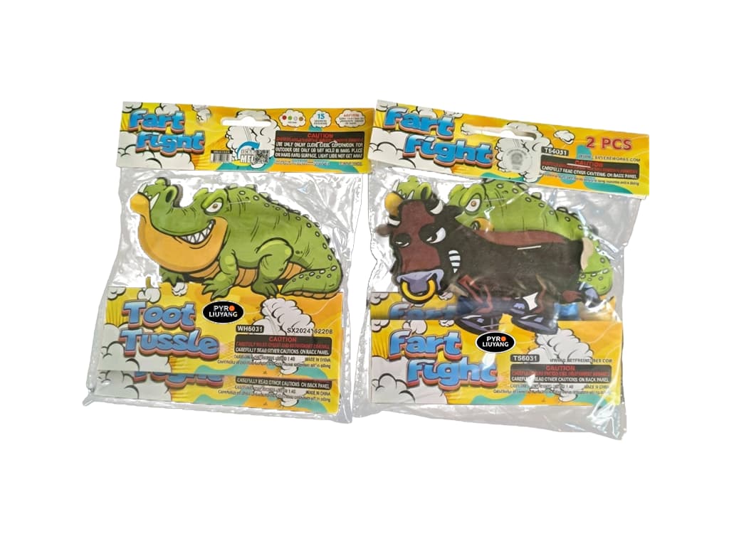 FART FIGHT 0.3”/0.4” TUBE TOY FIREWORKS