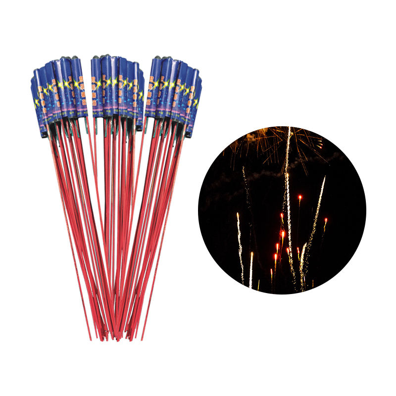 FLIEGENDER HIMMELSRAKETEN FEUERWERK RAKETEN & GESCHOSSE