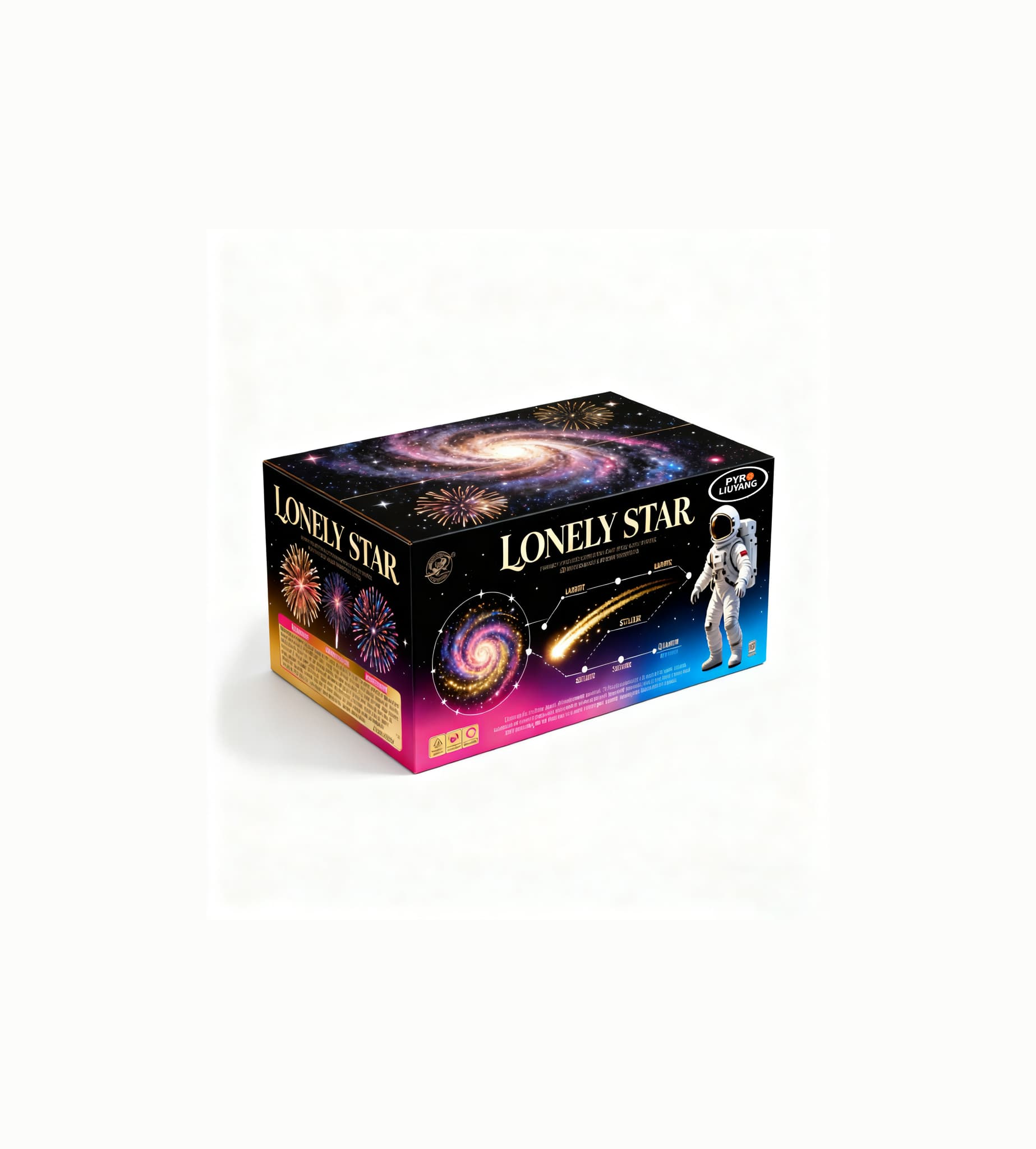 LONELY STAR 100 Schuss mit 1,2"-Rohr 