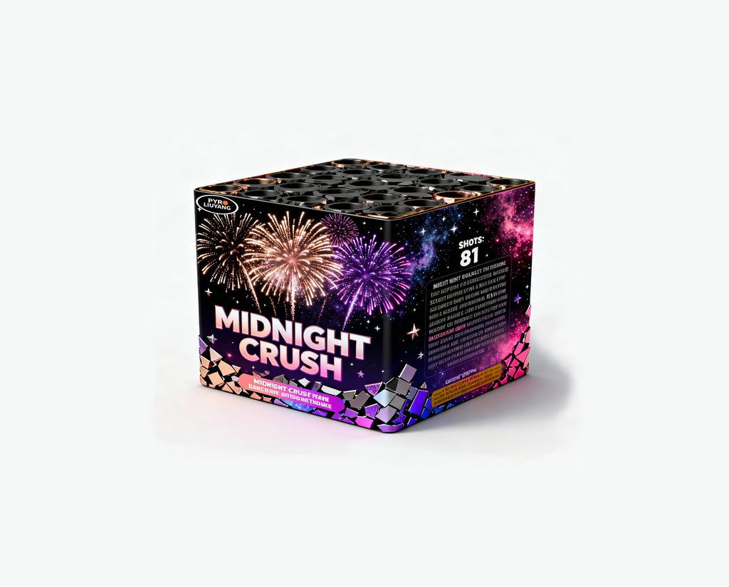 MIDNIGHT CRUSH 81 SHOTS MIT 1,2"-ROHR 