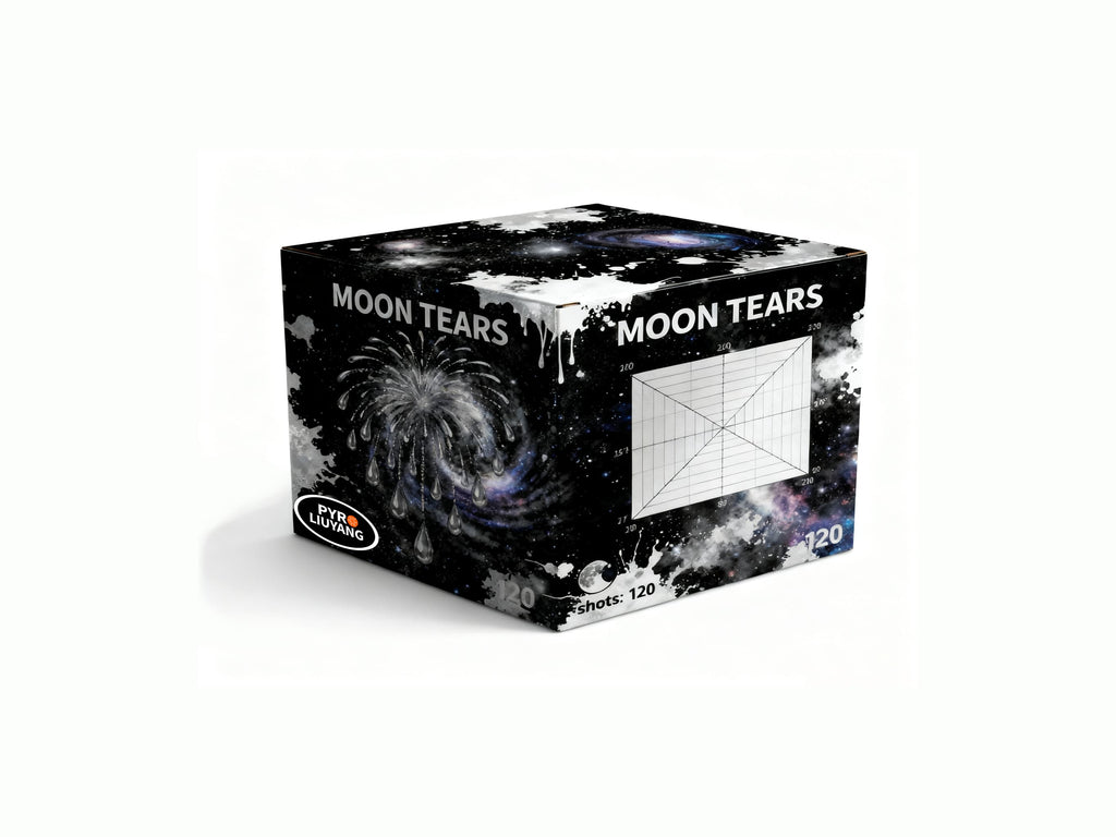 MOON TEARS 120 SHOTS WITH 1.2" TUBE