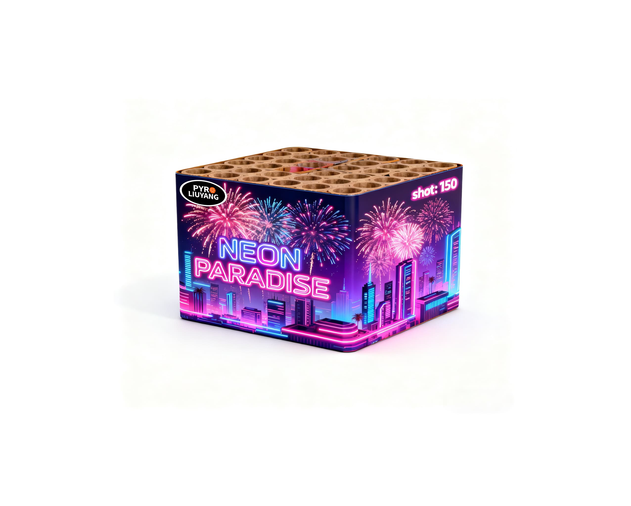 NEON PARADISE 150 SCHUSS MIT 1,2"-ROHR 