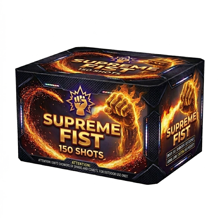 SUPERME FIST 150 SHOTS WITH 1.2" TUBE