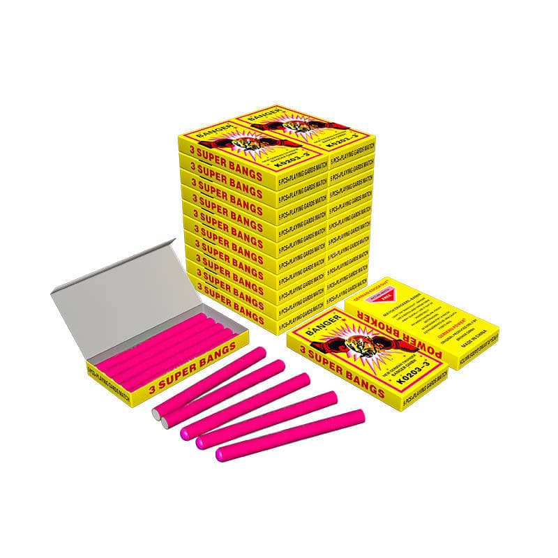 1.14"*1.37"*5.19" SIZE MATCH FIRECRACKER