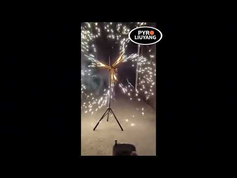 AS004 DOPPELSEITIGE BÜHNEN-DREHFERNGESTEUERTE FEUERWERKSMASCHINE